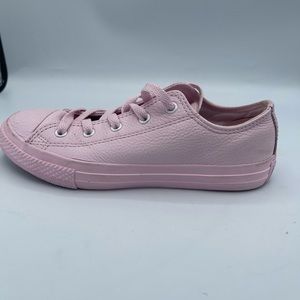Converse all star girls pink shoes size 3